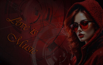 BenMasum - Kırmızılı Bayan Tema