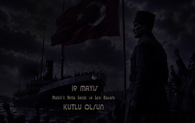 MÜGE 19 MAYIS ATATÜRKÜ ANMA GENÇLİK SPOR BAYRAMI KUTLU OLSUN