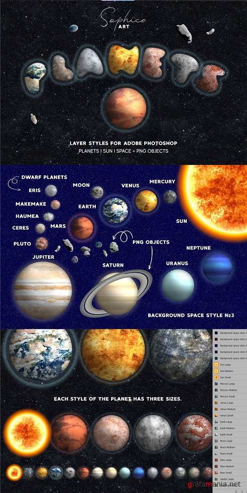 PLANETARIUM Photoshop Creative Kit 3833531