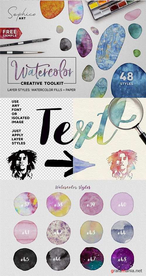 Watercolor Layer Effects Photoshop 3823722